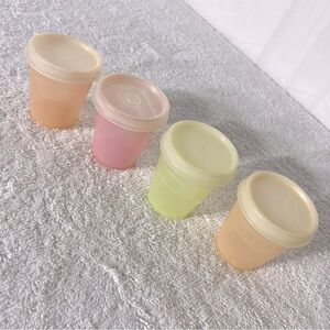 Vintage Multicolour Tupperware Midgets Smidgets Tupperware Minis 8pc